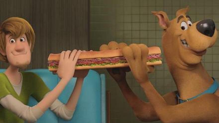 El sándwich gigante de Scooby Doo.