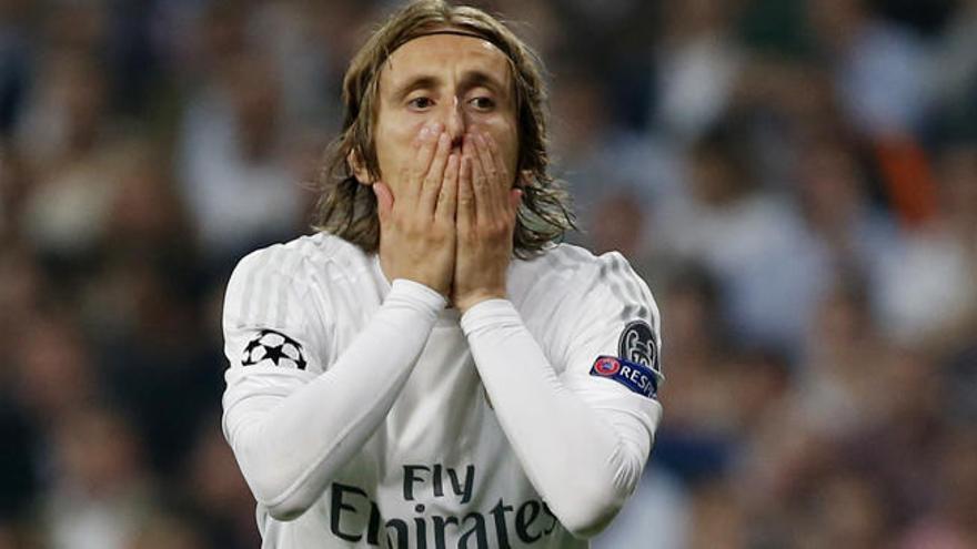 Luca Modric también es baja ante el Valencia