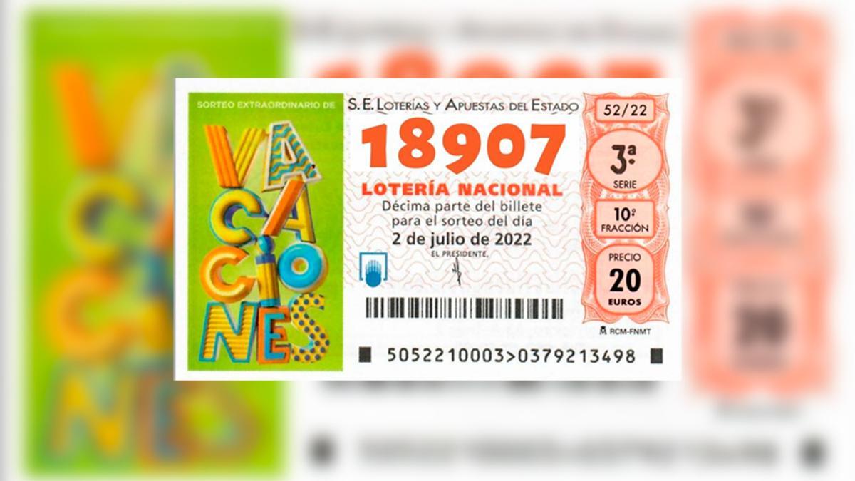 Sorteo Extraordinario de vacaciones de Lotería Nacional: resultados  y premios