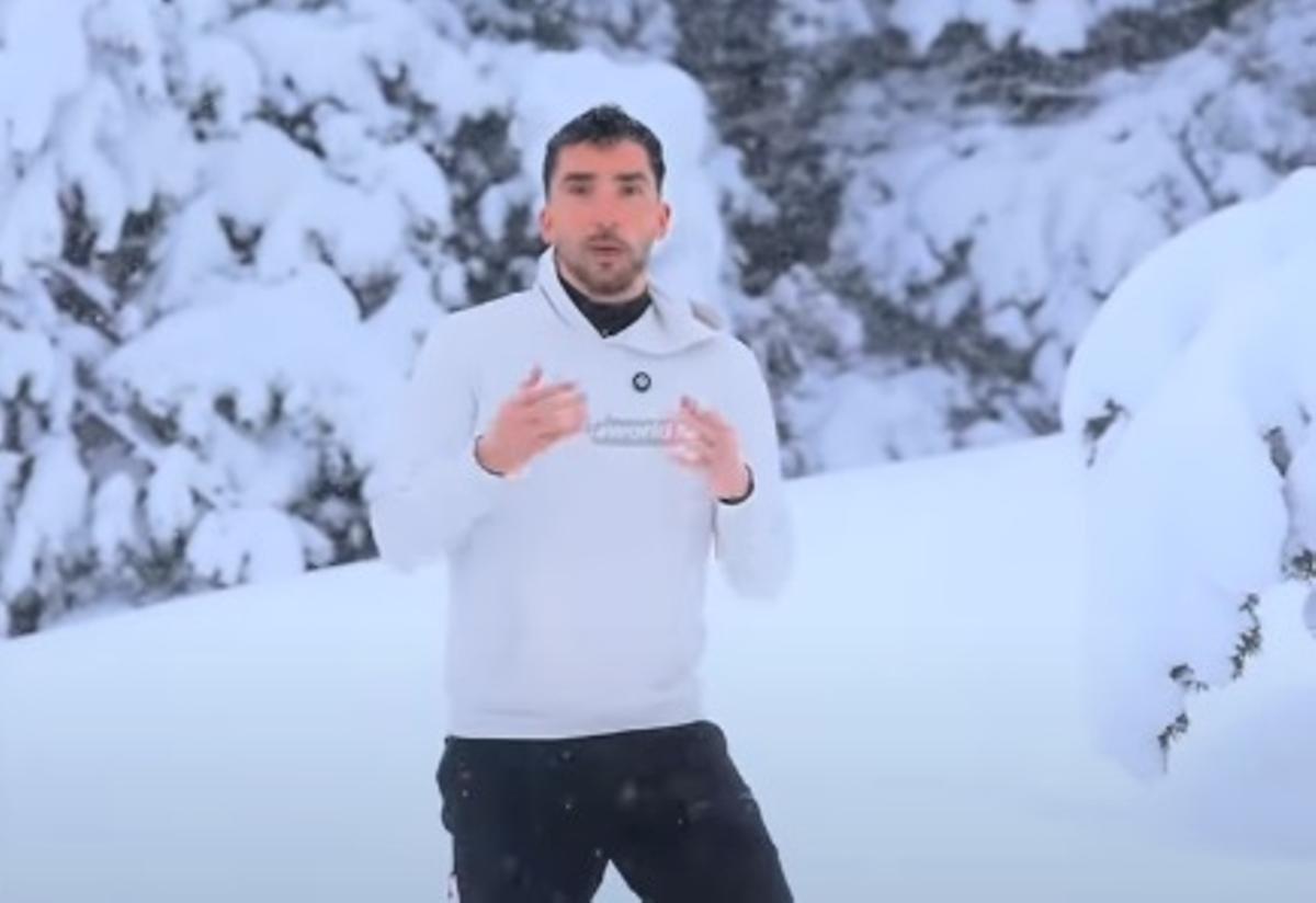 Albert de Gràcia, tècnic de Meteo Pirineus