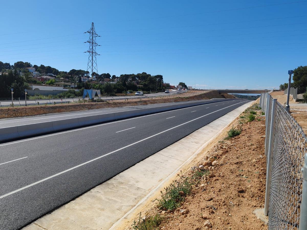 La Diputació abre al tráfico el tronco principal de la CV-370 entre Manises y Riba-roja de Túria y afronta la fase final de las obras.