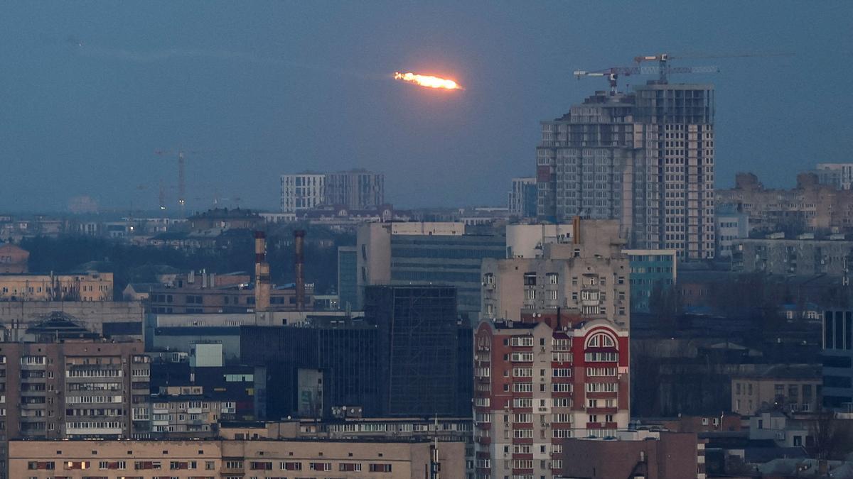 Ataque ruso en Kiev