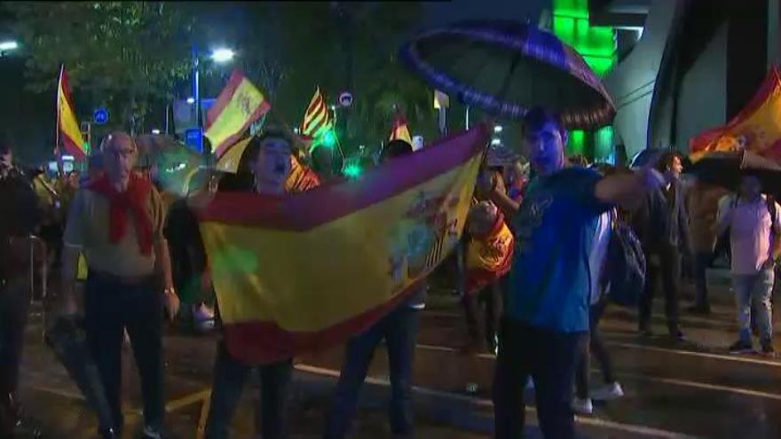 Concentración en Barcelona a favor de la unidad de España