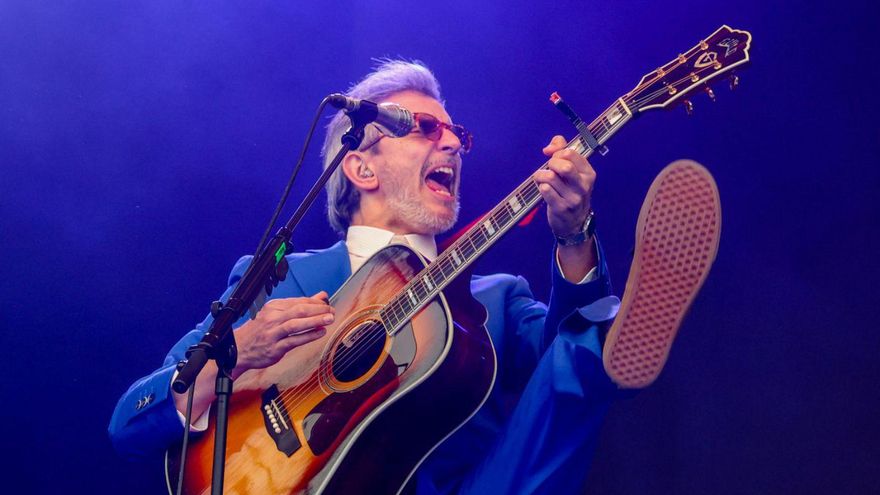 Xoel López, durante su actuación en el Atlantic Fest.