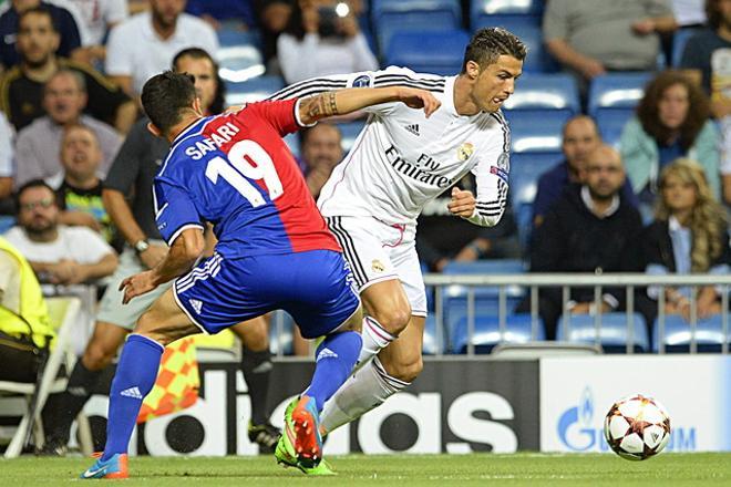 Real Madrid,5 - Basilea,1