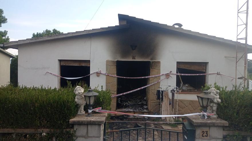Mor una dona en un incendi en una casa a Olius