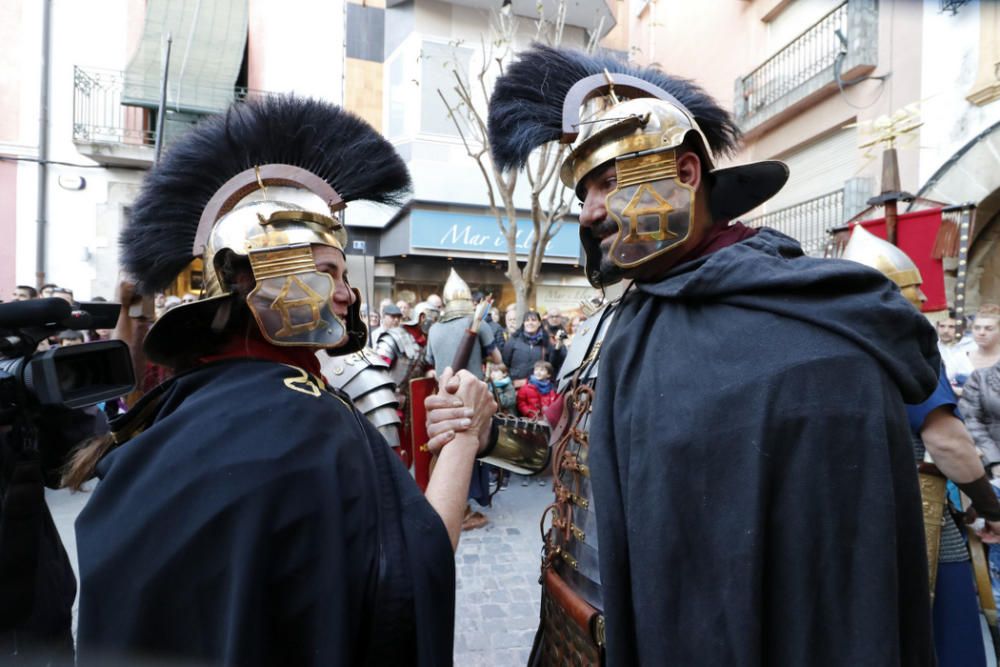 Cerimònia de la capitana dels Manaies de Blanes