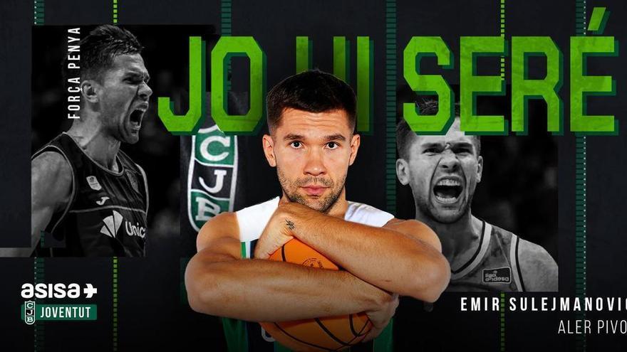 Sulejmanovic inicia oficialmente una nueva etapa en el Joventut tras su paso por el Unicaja