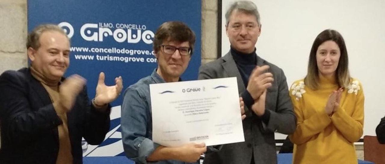 La entrega del premio en una edición anterior.