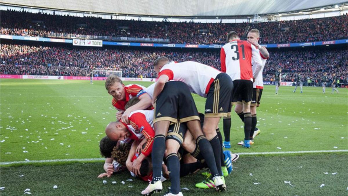 El Feyenoord vivió una jornada inolvidable en De Kuip