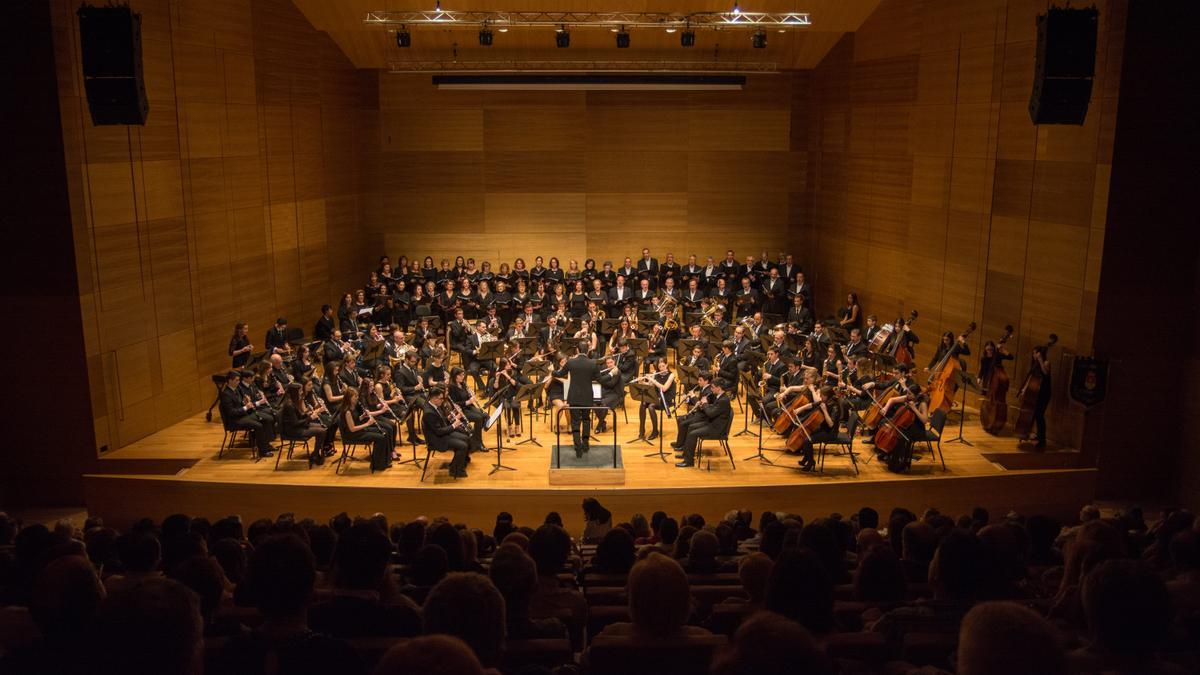 La Banda Sinfónica de Arroyo, en un concierto