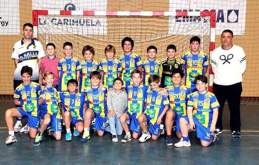 Los campeones del balonmano base