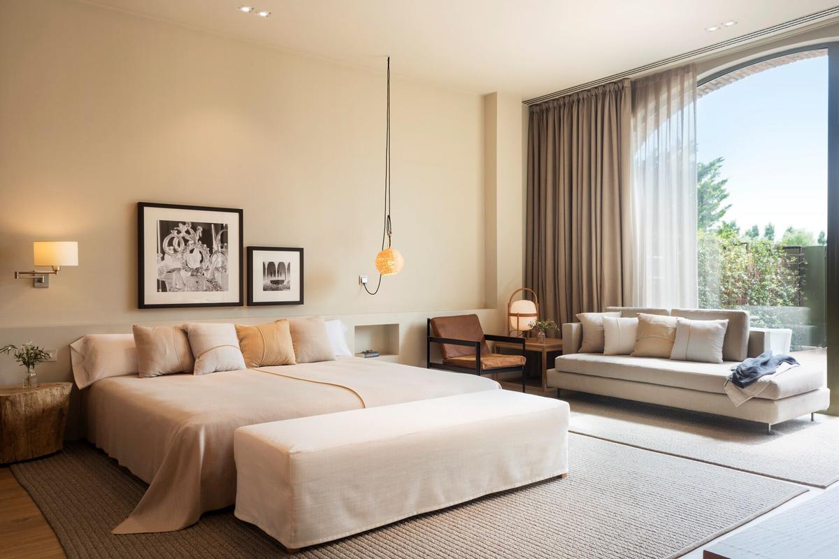 Una suite del Hotel Peralada