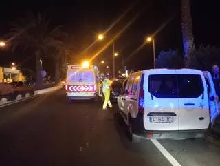 Un accidente múltiple genera retenciones para entrar a Telde