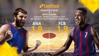 Anadolu Efes vs. FC Barcelona: horario, TV, estadísticas, clasificación y pronósticos