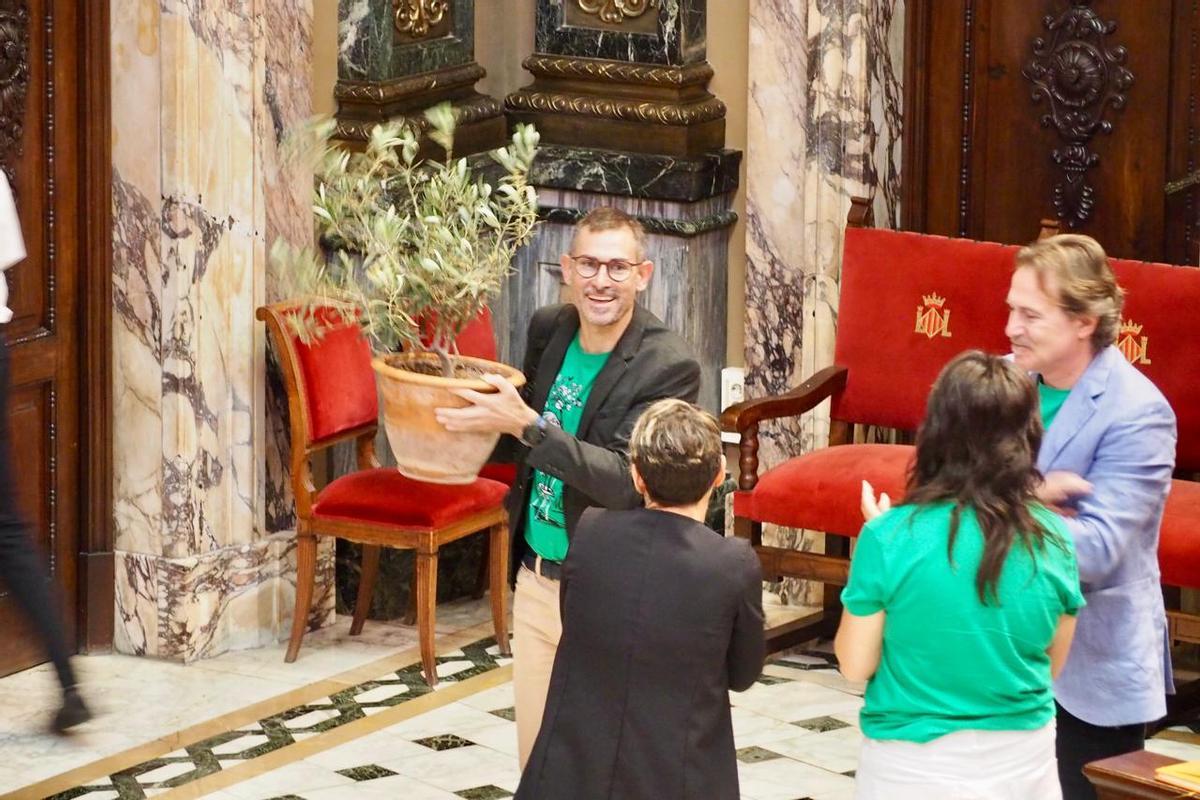 Sergi Campillo se despide del pleno municipal