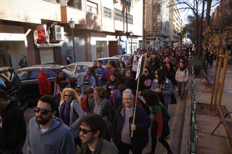 Manifestación contra el PAI de Benimaclet