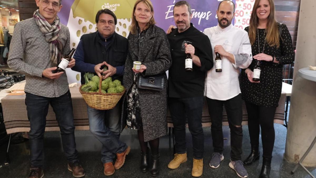 Presentación de la campaña 'La Carxofa de Sant Boi'.