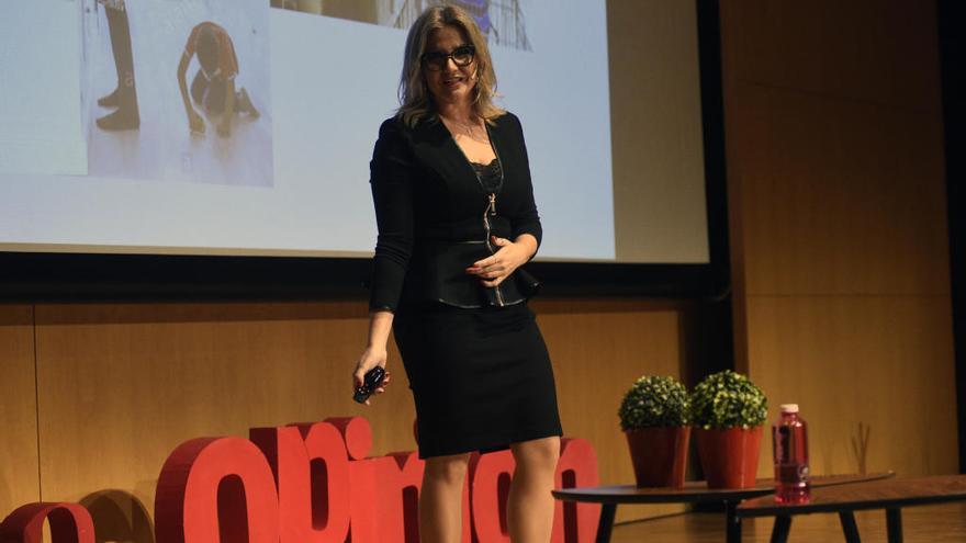 Úrsula Perona, en el evento PequeOpi. Educar más y mejor