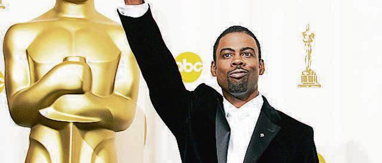 Chris Rock na gala dos Óscar 2016.