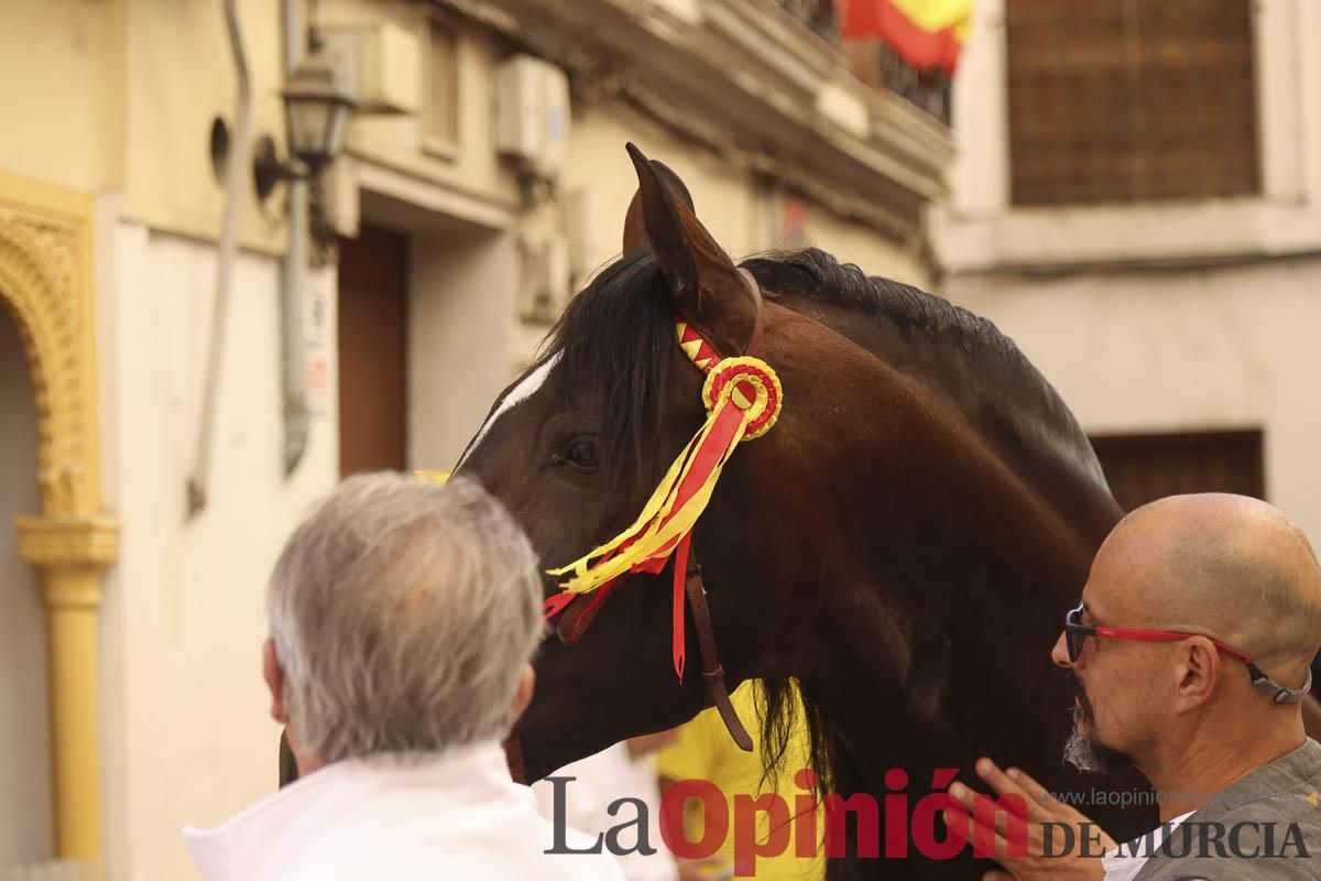 Concurso de caballo a pelo: pasacalles hasta el Hoyo en Caravaca
