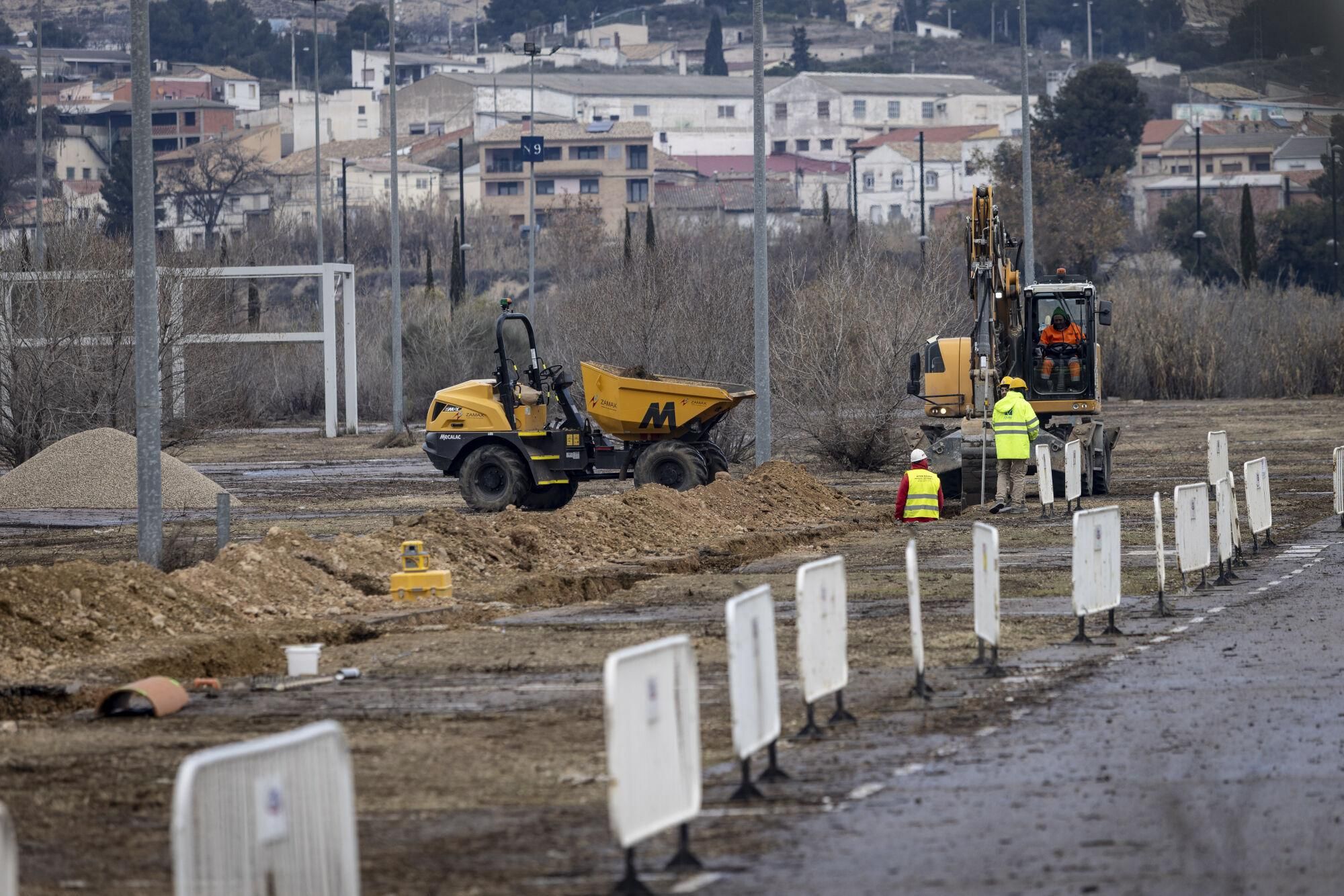 En imágenes | Así ha sido la construcción de la 'mini Romareda' 