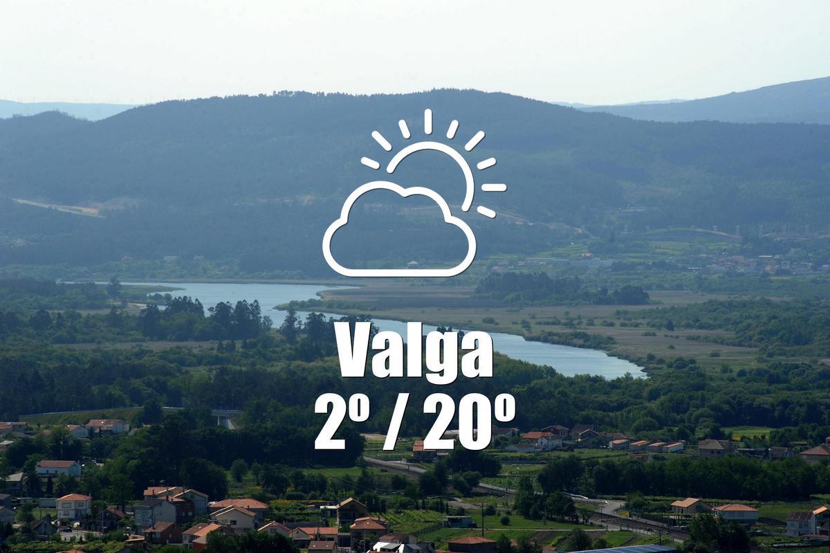 El tiempo en Valga: previsión meteorológica para hoy, lunes 23 de febrero
