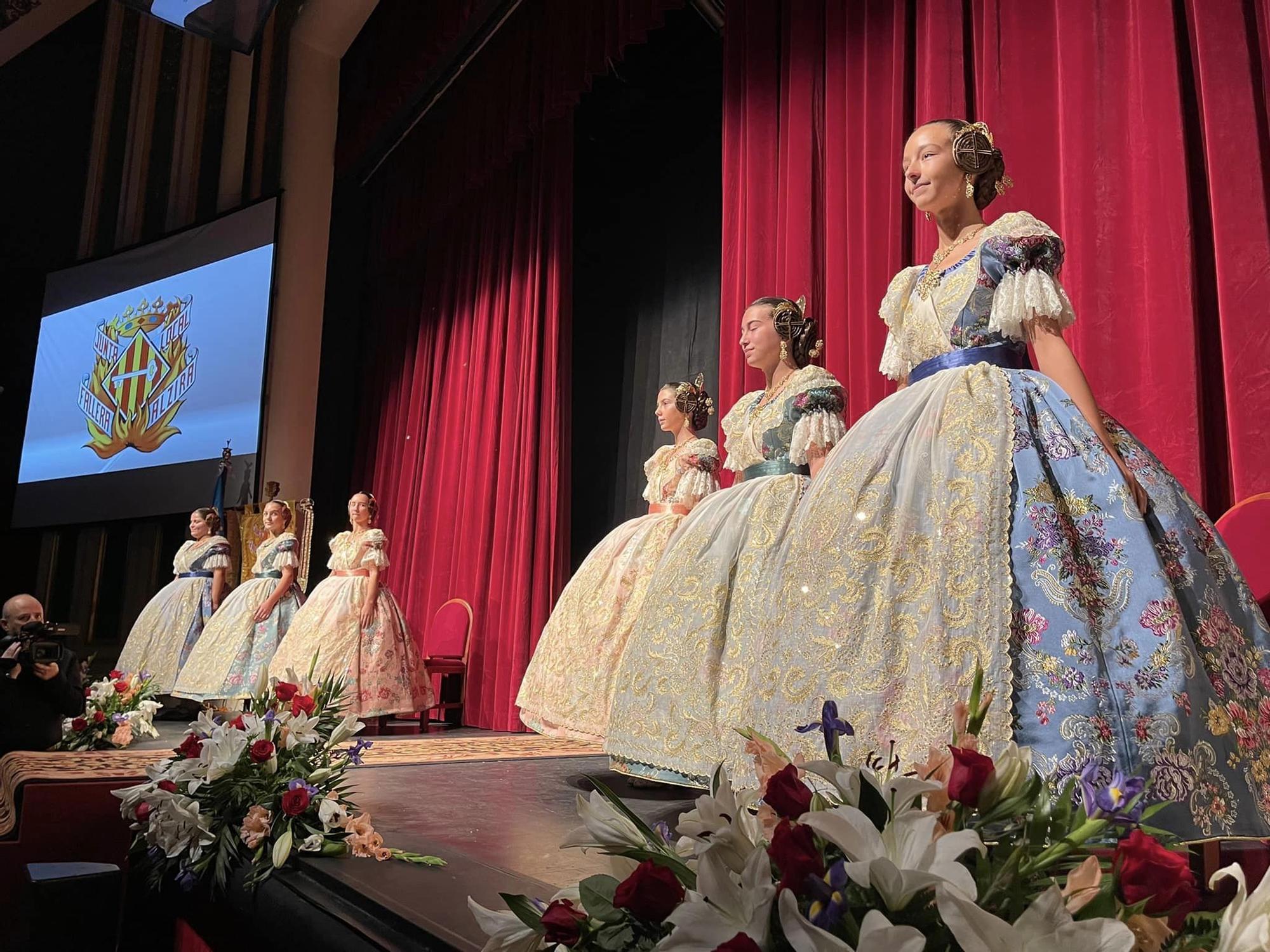 Exaltación de la fallera mayor infantil de Alzira