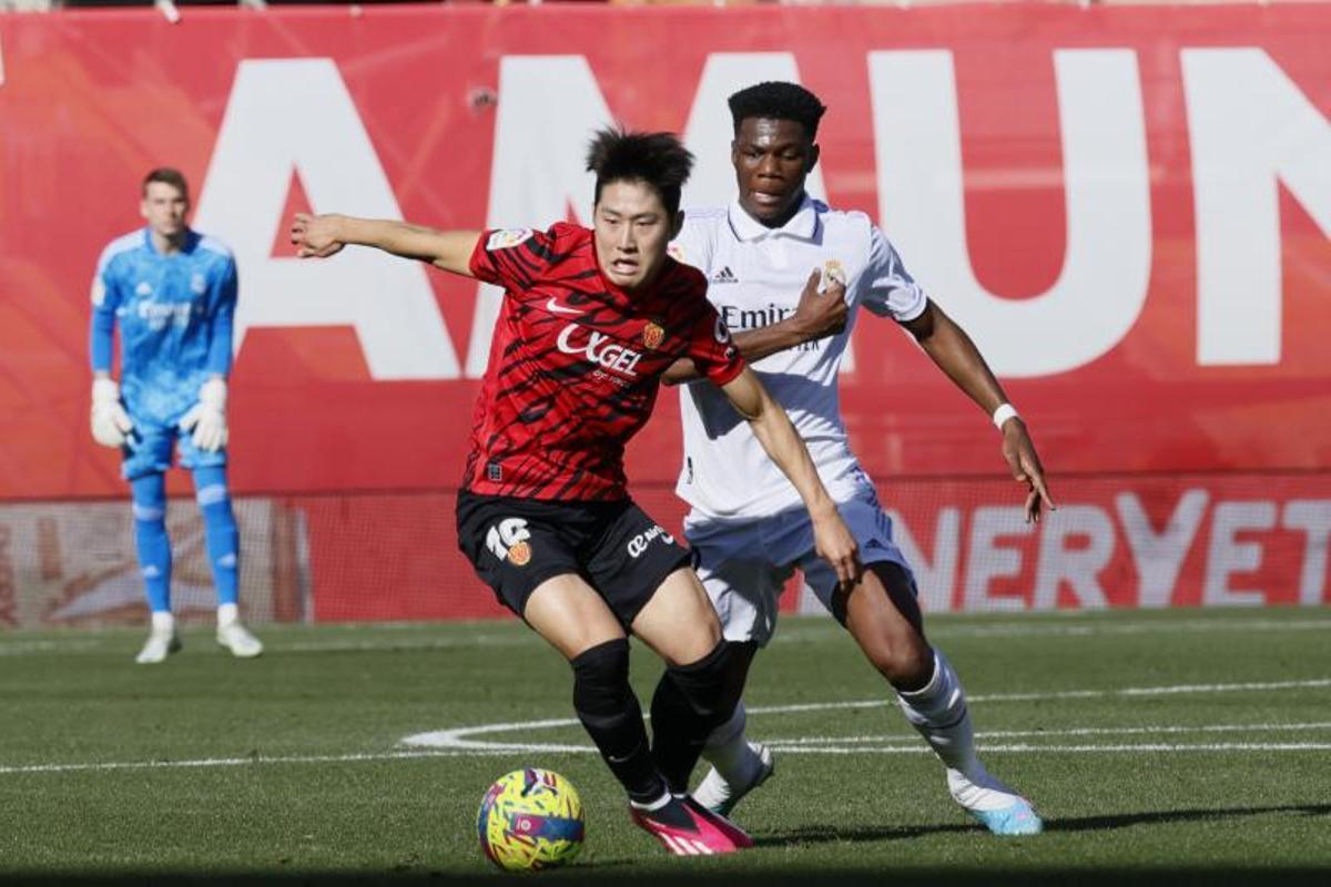 Las imágenes de la derrota del Real Madrid en Mallorca