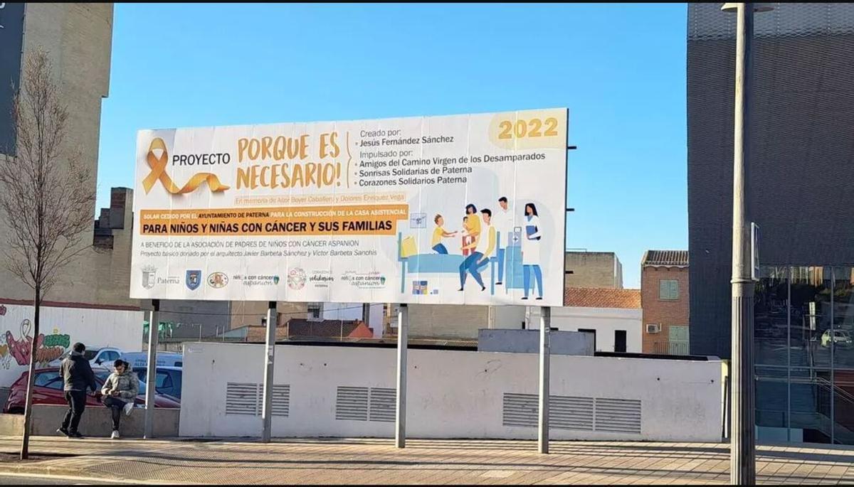 Solar donde se celebrará la jornada solidaria y se construirá la Casa Aspanion.