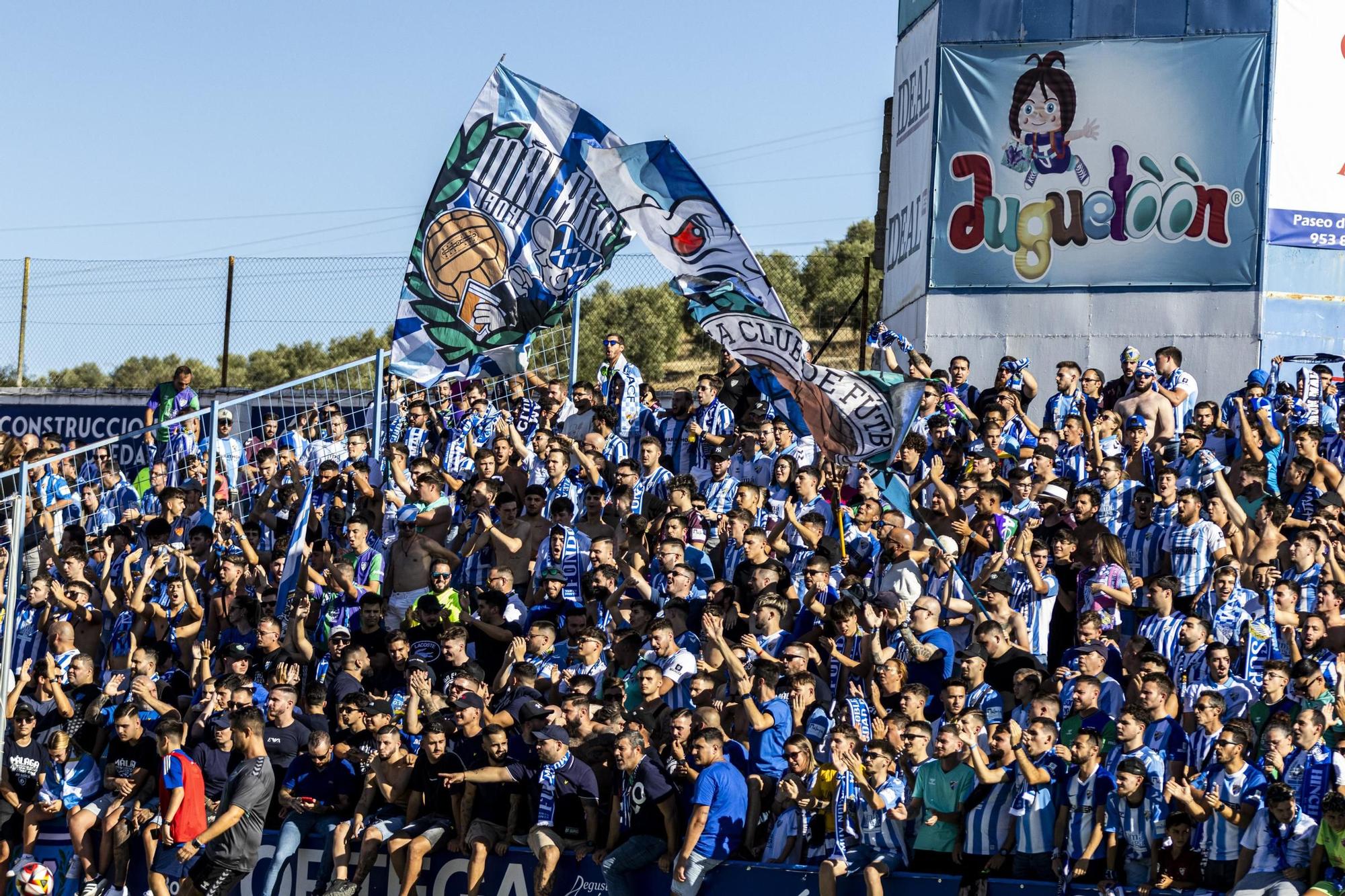 El Deportivo Linares - Málaga CF, en imágenes