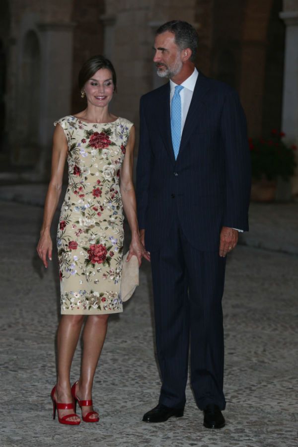Los Reyes en la recepción en Palma