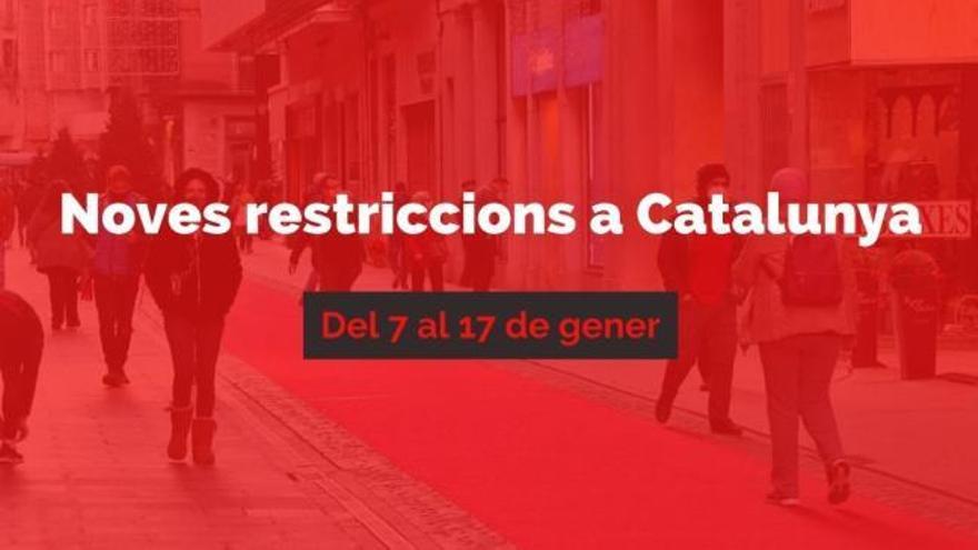 Catalunya aprova 10 dies de confinament municipal i noves restriccions al comerç