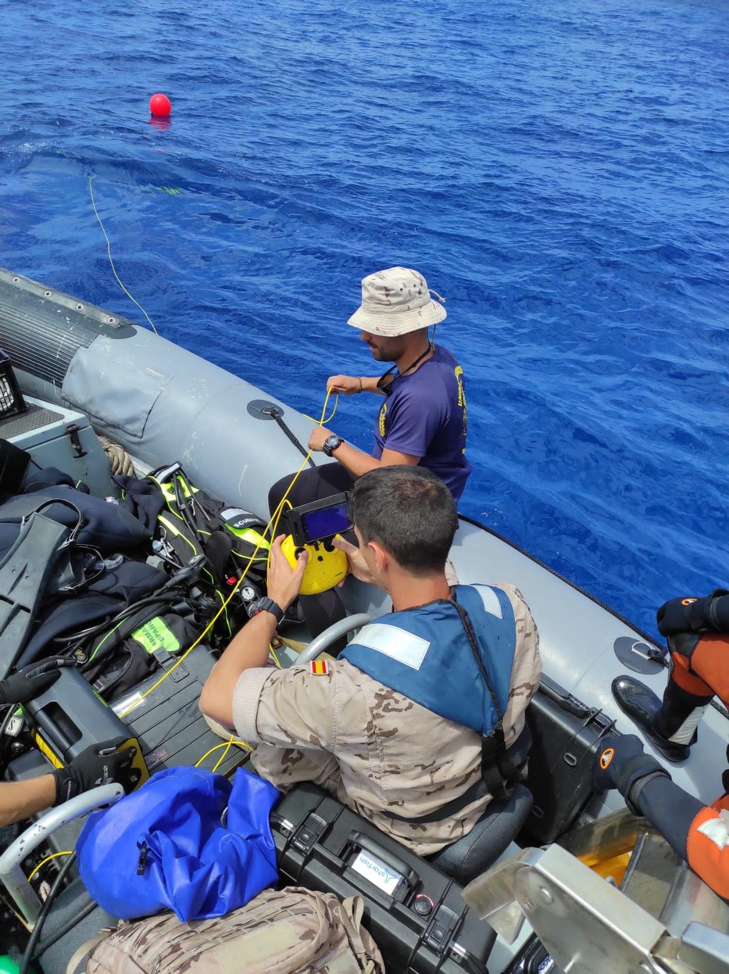 La Armada se adiestra en seguridad marítima en Gran Canaria