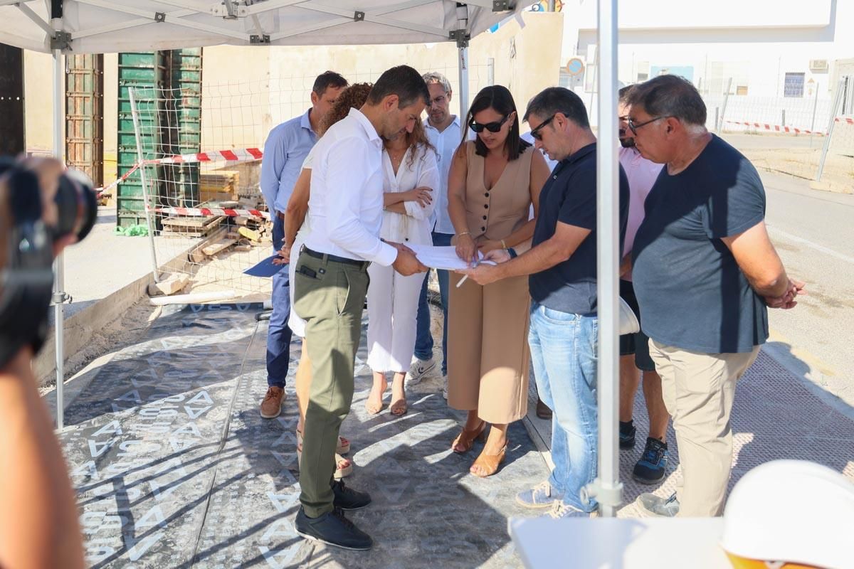 Galería: visita a las obras de la nueva escoleta de Sant Rafel