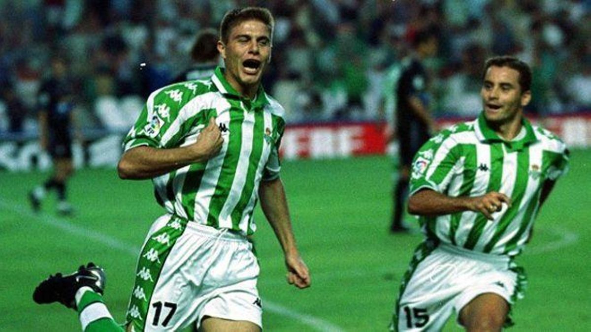 Joaquín e Ito hace más de 20 años durante su periplo juntos en el Betis