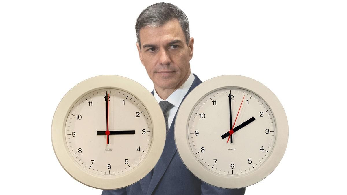 Pedro Sánchez pedirá a la UE que no se cambie la hora: "Hacerlo dos veces al año ya no tiene sentido"