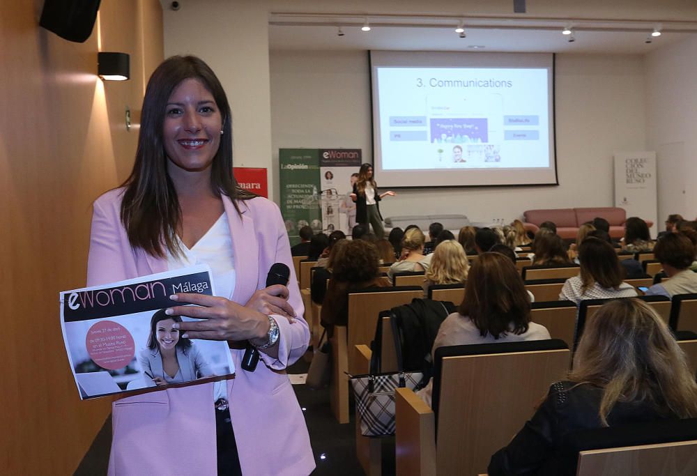 El encuentro contó con la participación de Carmen García García, de IBM, Almudena del Mar Muñoz, de BlaBlaCar; Marta Alejano Peña, de Hawkers; y María Gómez del Pozuelo, CEO de Womenalia