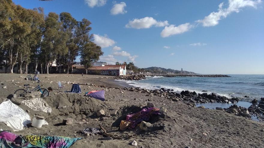 Playa de Poniente Baños del Carmen, en una imagen de archivo.