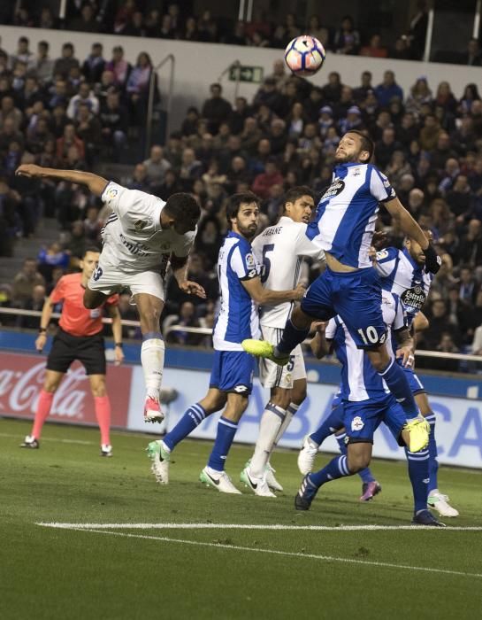 El Dépor cae goleado ante el Madrid