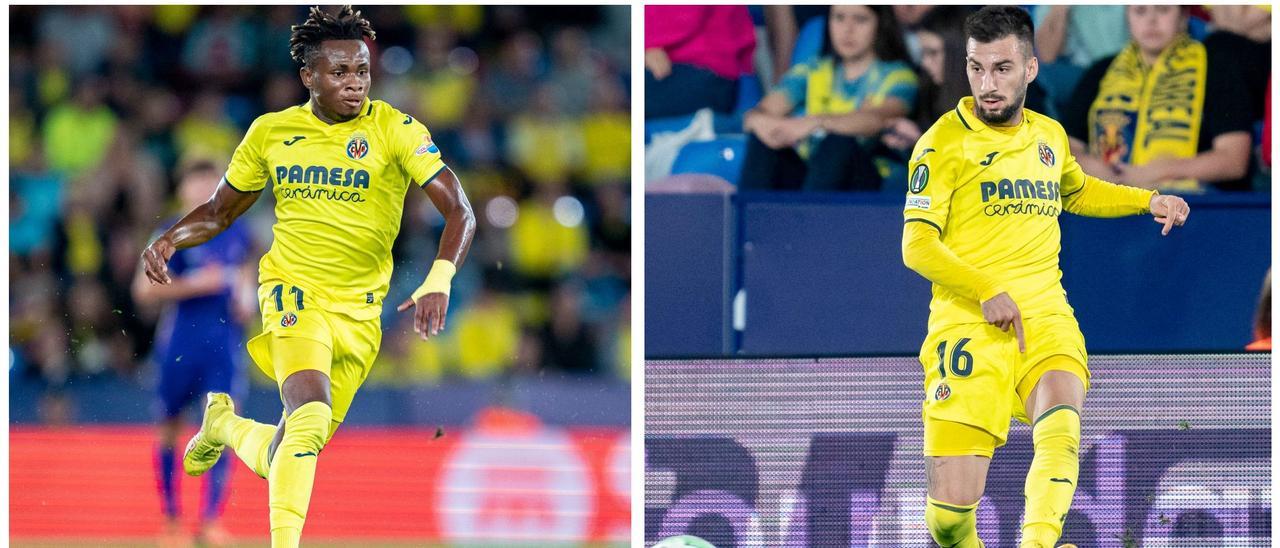 Samu Chukwueze y Álex Baena, del Villarreal CF, tiene mucho cartel en Inglaterra.