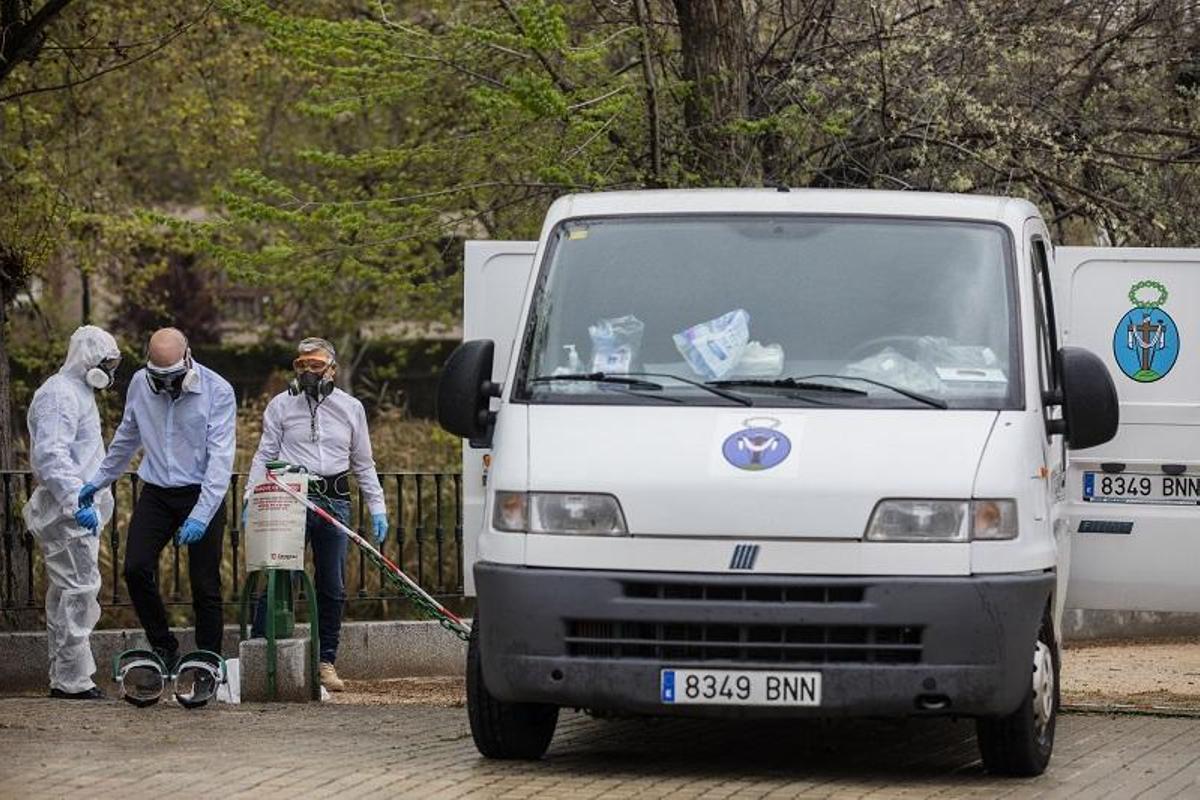 La Sangre de Cristo realizó más de 550 levantamientos de cadáveres en Zaragoza