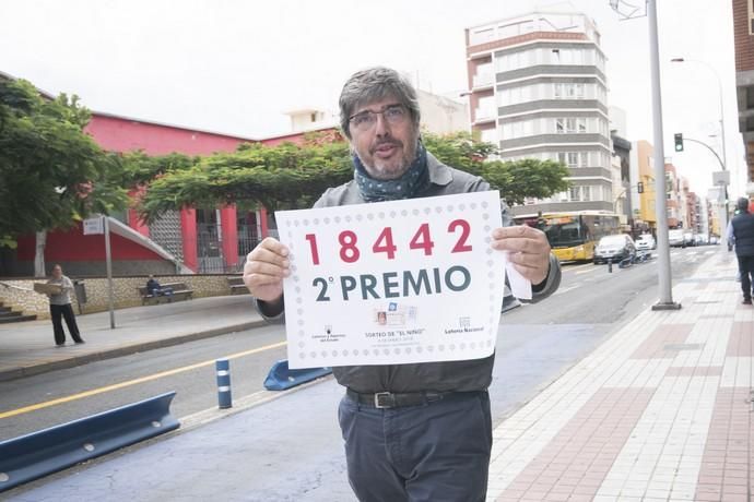 06.01.18 LPGC Premio lotería El Niño 2018.Calle Galicia.Administración 26.Fotos Tony Hernández