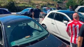 Un matrimonio de policías fuera de servicio detienen a un fugitivo de la justicia... en el llagar "El Fugitivo" de Gijón