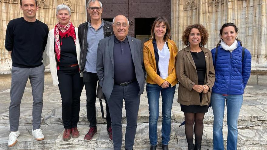 Joaquim Nadal visita Castelló d’Empúries per donar suport a la candidatura d’ERC