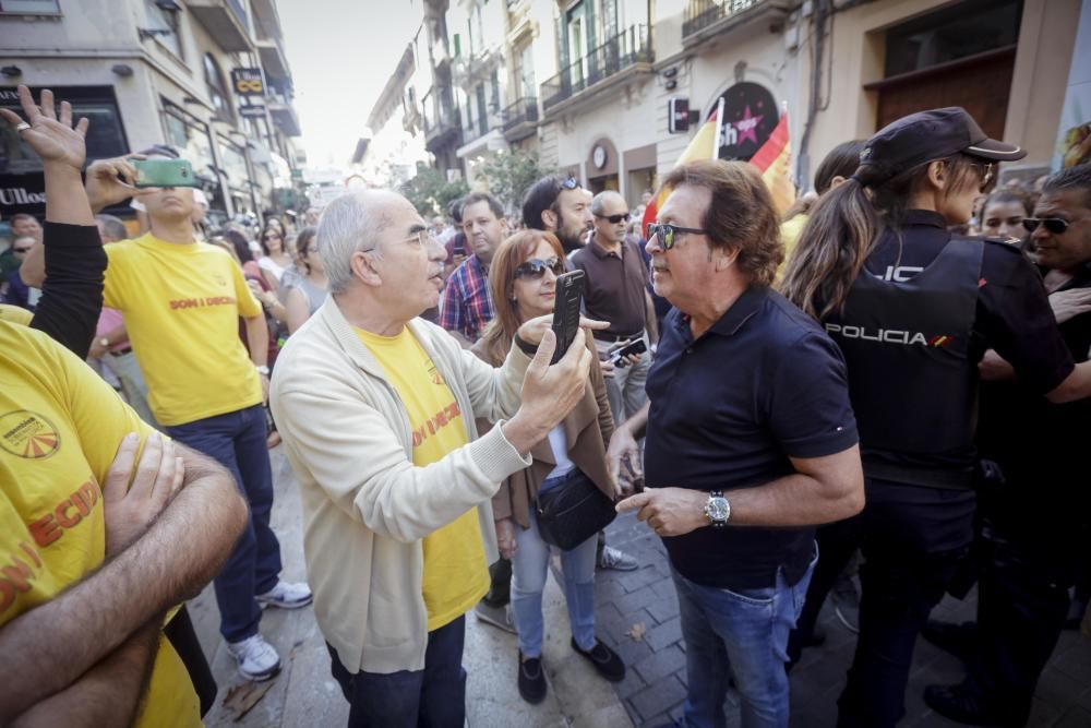 Accidentada manifestación por la