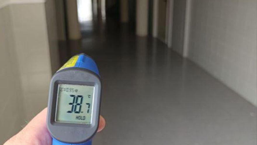Denuncian temperaturas que superan los 38 grados en el Román Alberca