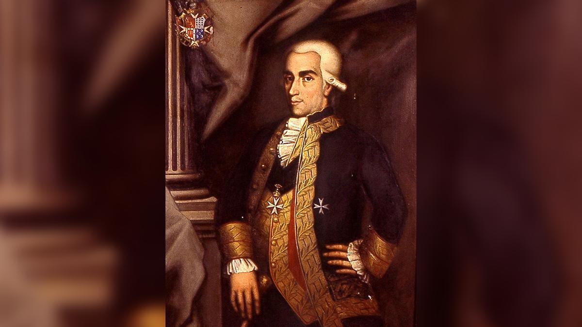 Retrato de Gil de Taboada en el Museo Naval de Madrid