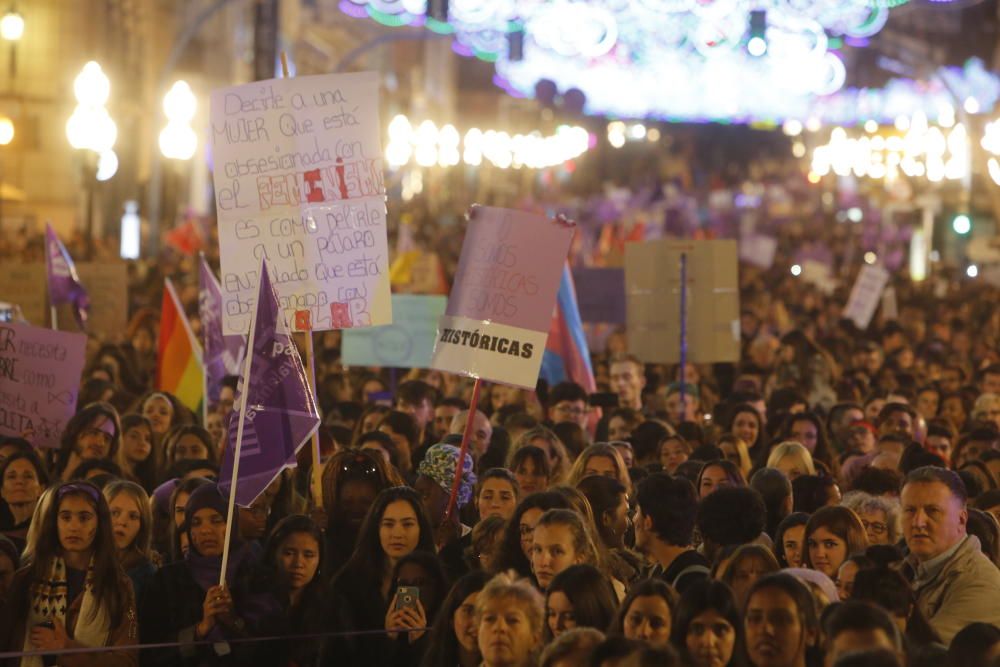 Manifestación del 8M en Alicante