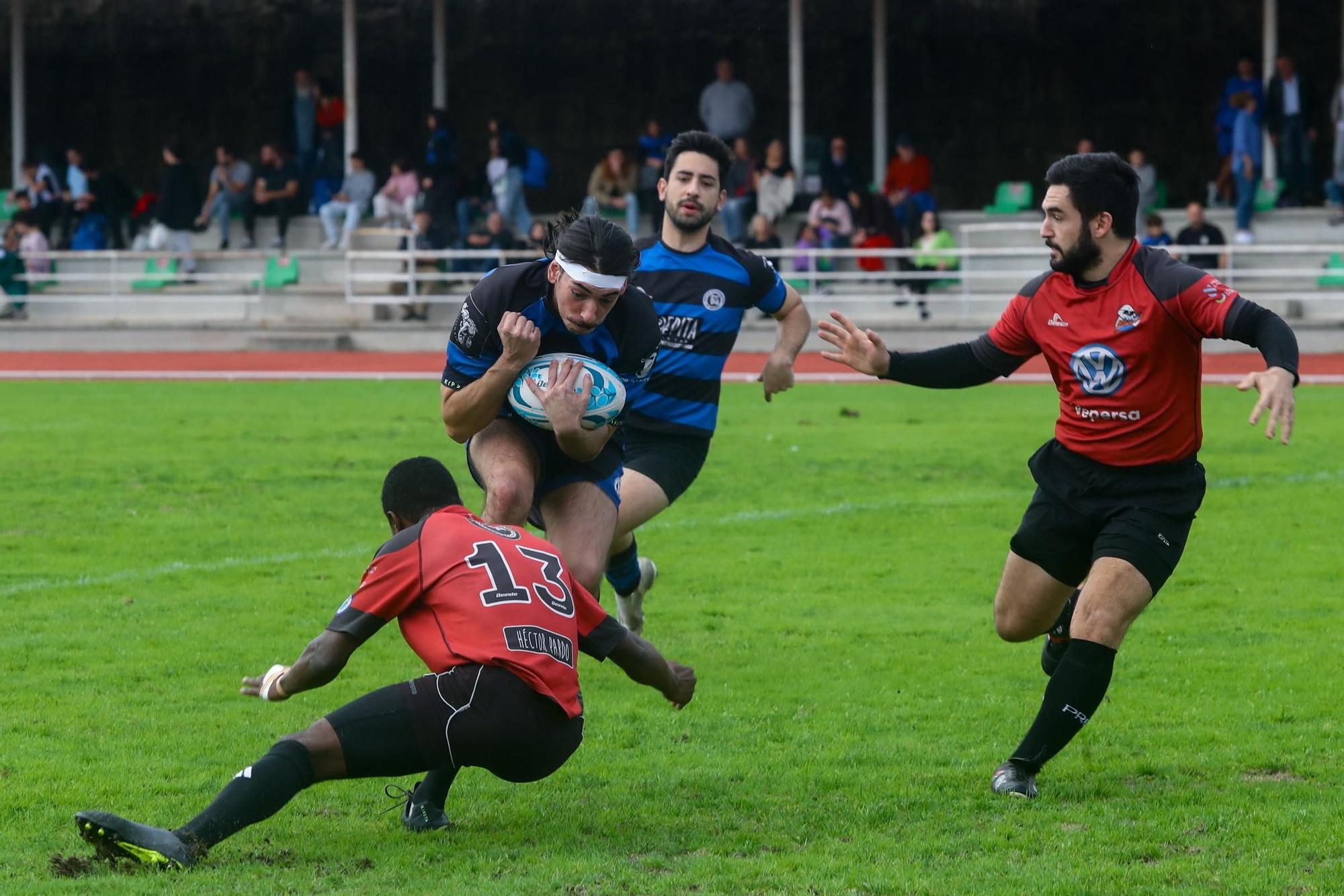 Las mejores imágenes de la victoria del Os Ingleses ante el Pontevedra Rugby Club